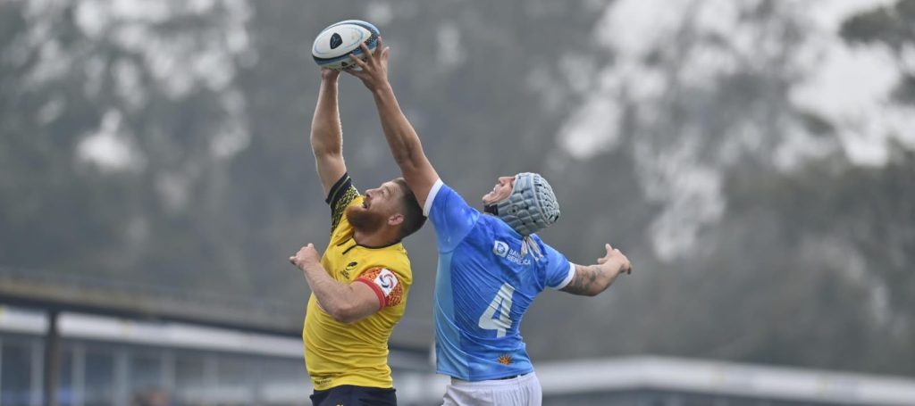 Uruguay y Rumania durante su partido de la Nations Cup 2026 en el Estadio Charrúa.